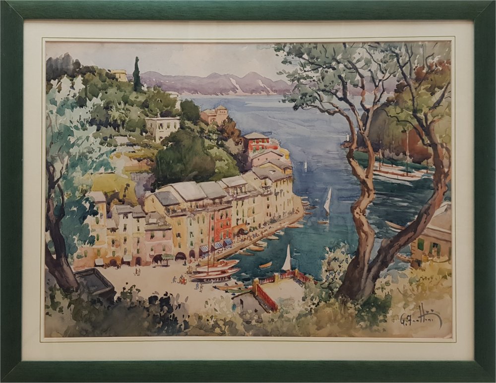 igino frattini: Portofino